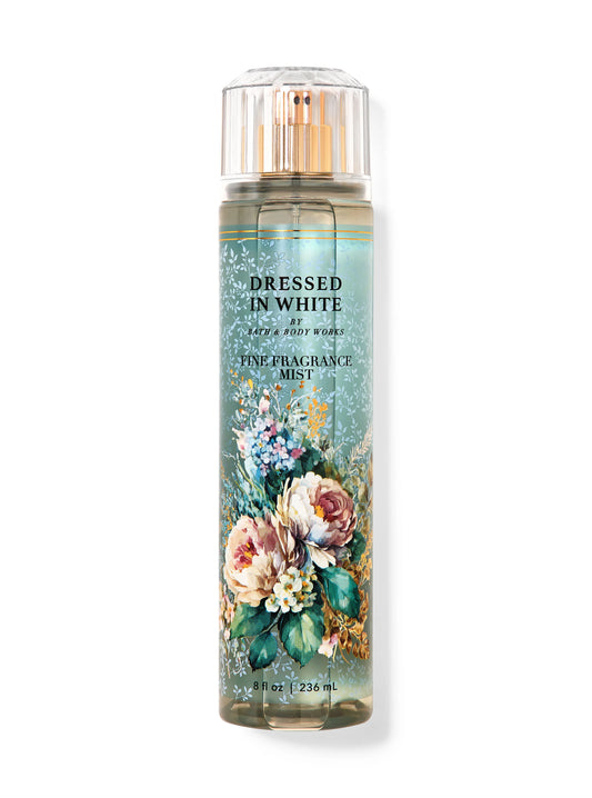 BATH & BODY WORKS - DRESSED IN WHITE FINE FRAGRANCE MIST BODY MIST
