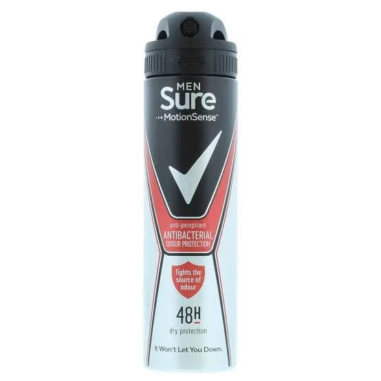 SURE MEN 48HR ANTI-PERSPIRANT DEODORANT SPRAY