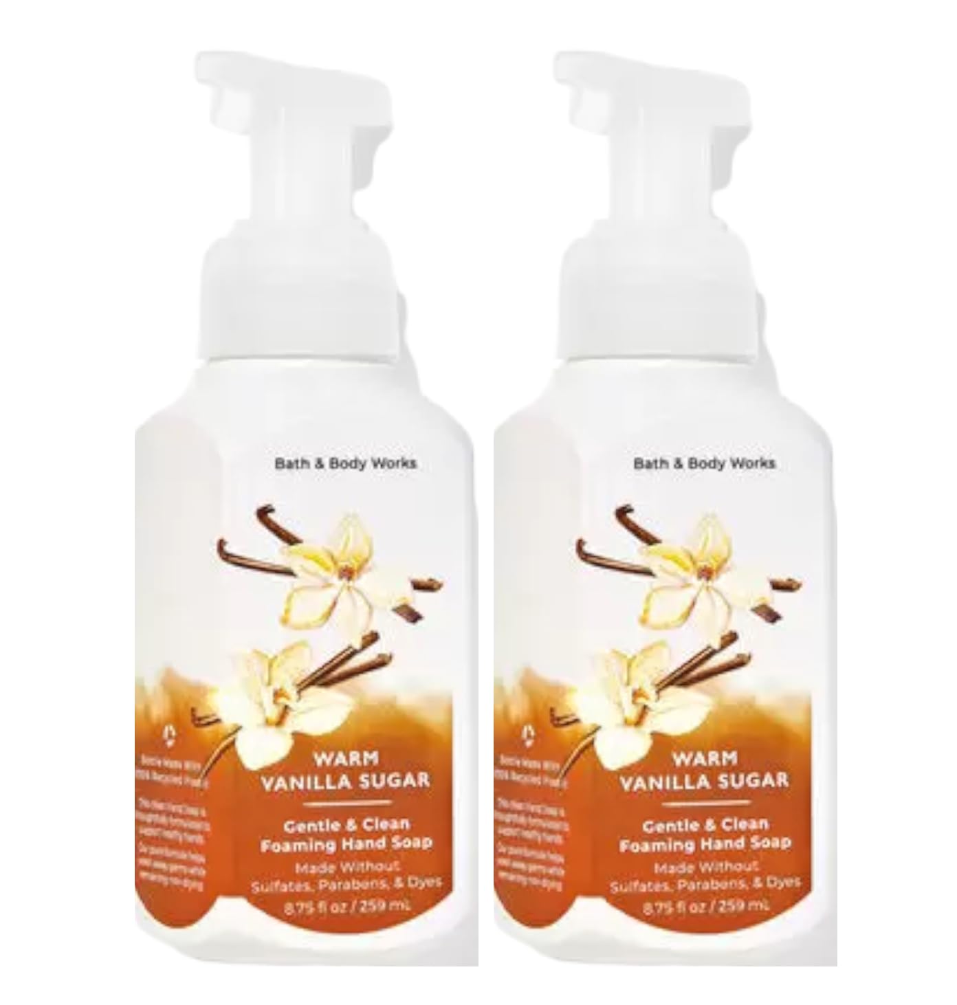 BATH & BODY WORKS WARM VANILLA SUGAR - FOAMING HAND SOAP