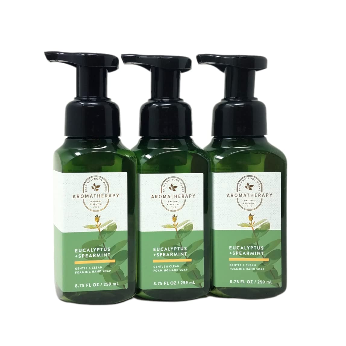 BATH & BODY WORKS - EUCALYPTUS + PEPPERMINT - FOAMING HAND SOAP