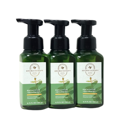 BATH & BODY WORKS - EUCALYPTUS + PEPPERMINT - FOAMING HAND SOAP