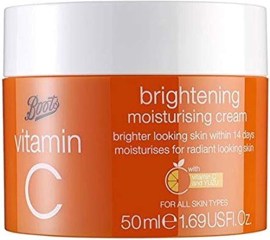 BOOTS VITAMIN C BRIGHTENING MOISTURIZING CREAM