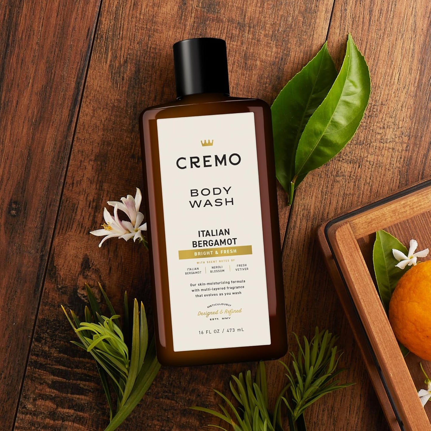 CREMO BODY WASH - ITALIAN BERGAMOT