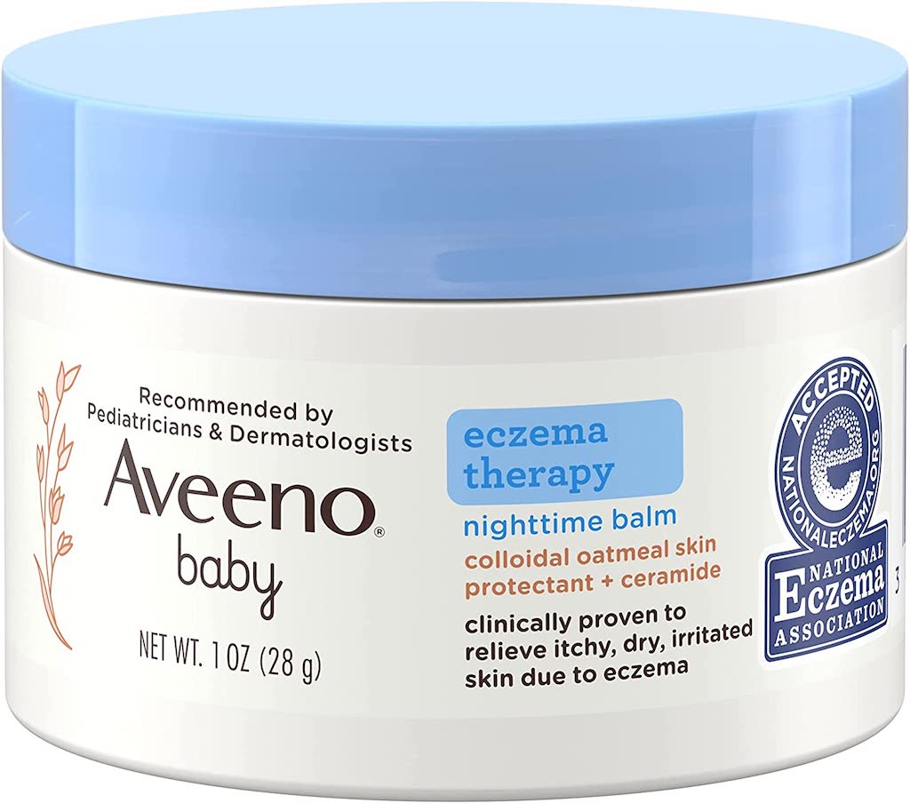 AVEENO BABY ECZEMA THERAPY NIGHTTIME BALM, SKIN PROTECTANT FOR ECZEMA RELIEF