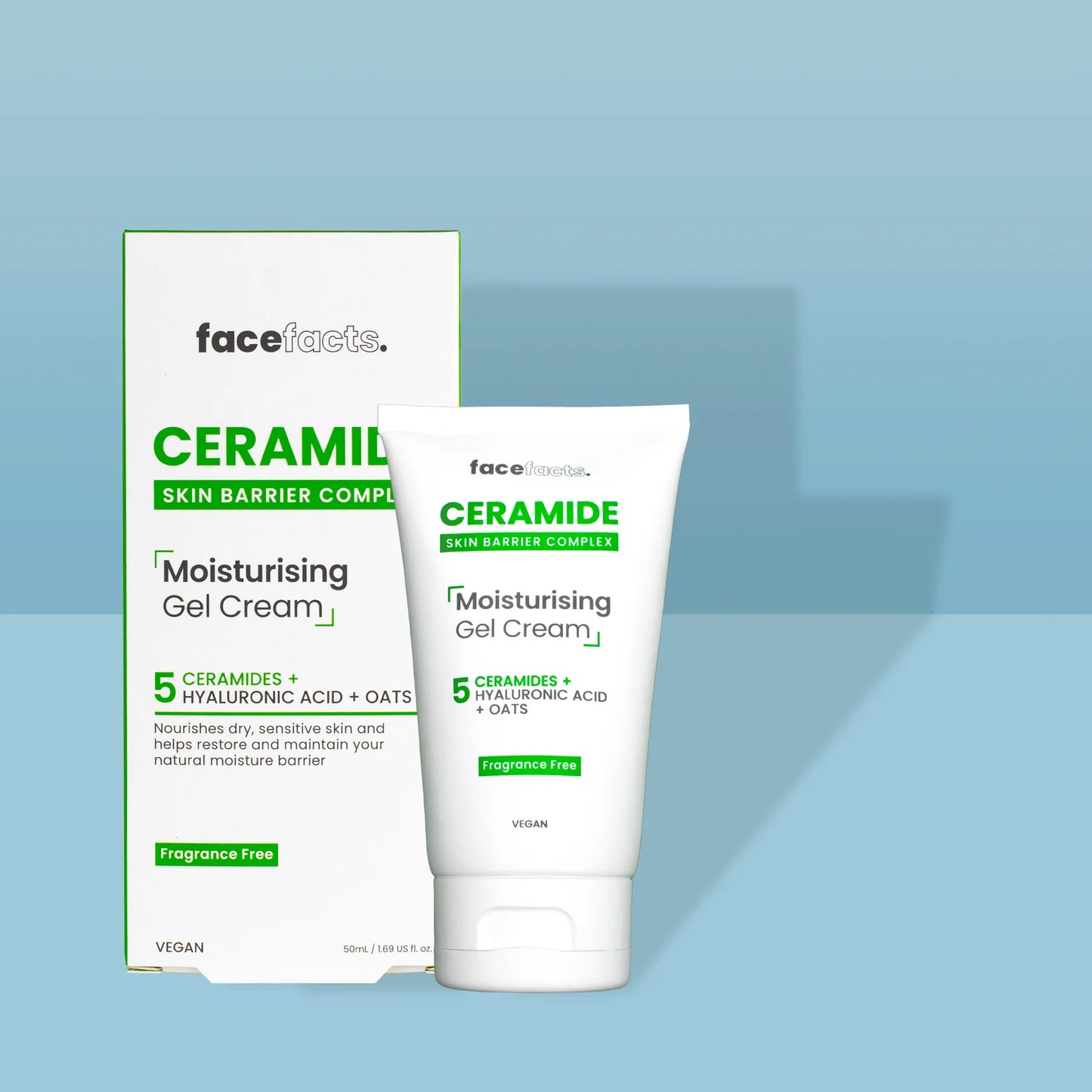 FACE FACTS CERAMIDE MOISTURIZING GEL CREAM