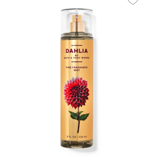 BATH & BODY WORKS FINE FRAGRANCE MIST - DAHLIA