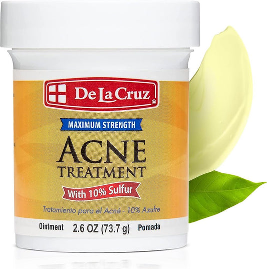 DE LA CRUZ SULFUR OINTMENT - CYSTIC ACNE TREATMENT