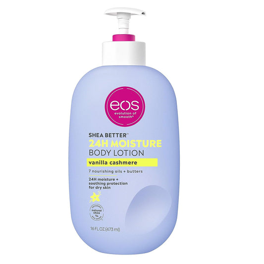 EOS SHEA BUTTER 24HR MOISTURE BODY LOTION ' VANILLA CASHMERE'