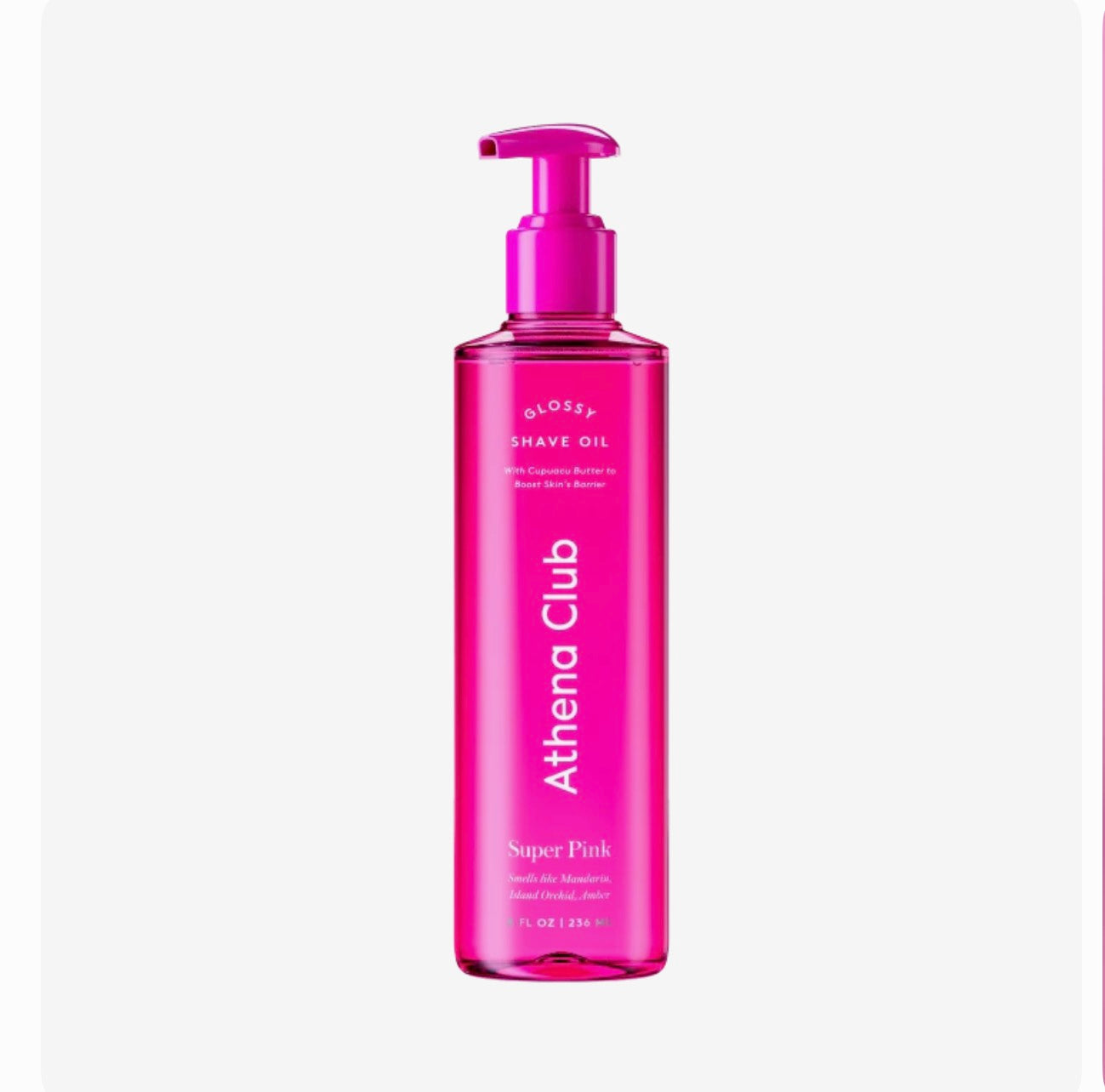ATHENA CLUB GLOSSY SHAVE OIL