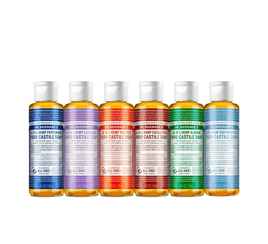 DR.BRONNER PURE CASTLE LIQUID SOAP