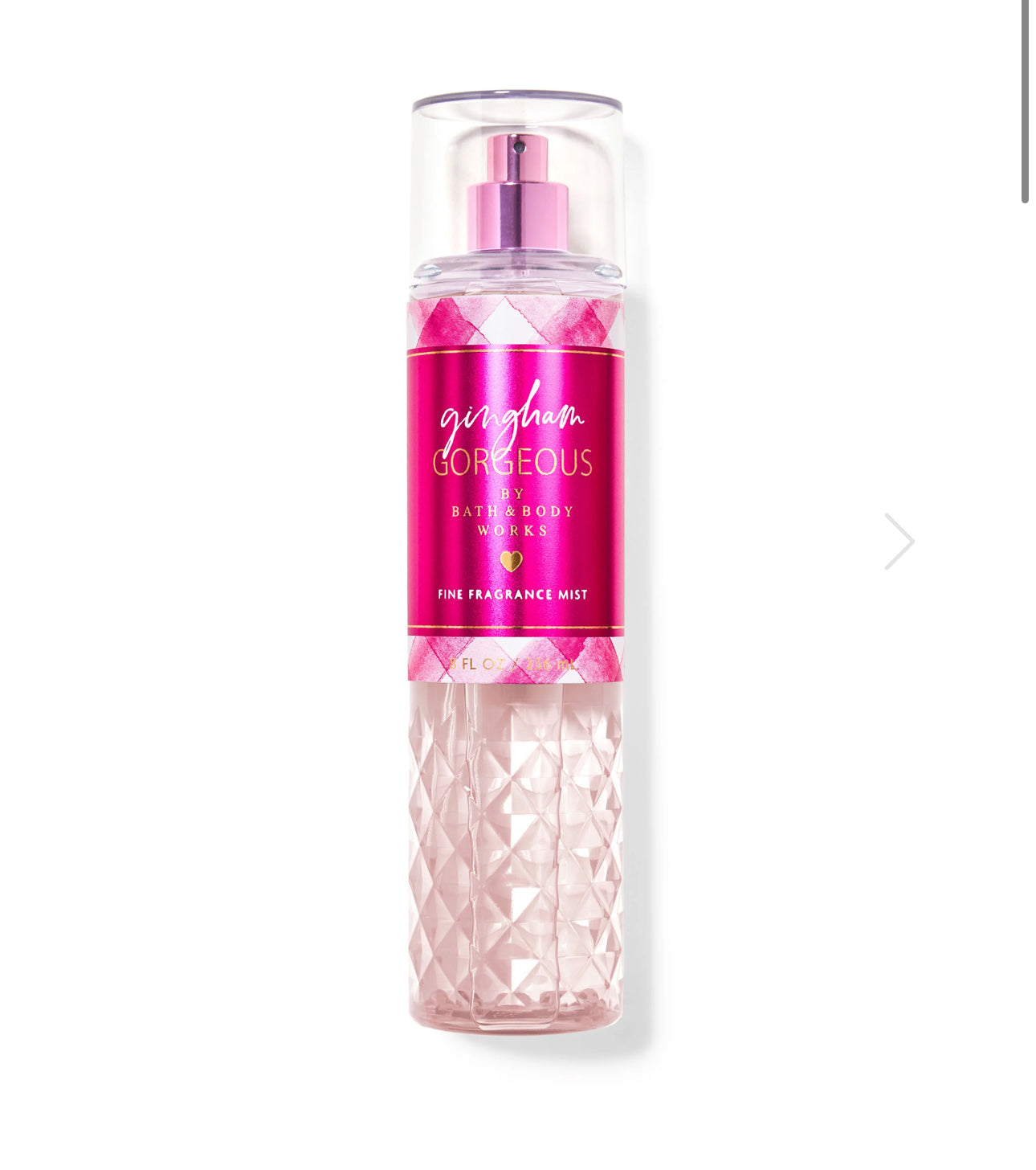 BATH AND BODY WIRKS ‘ GINGHAM GORGEOUS’ FRAGRANCE MIST