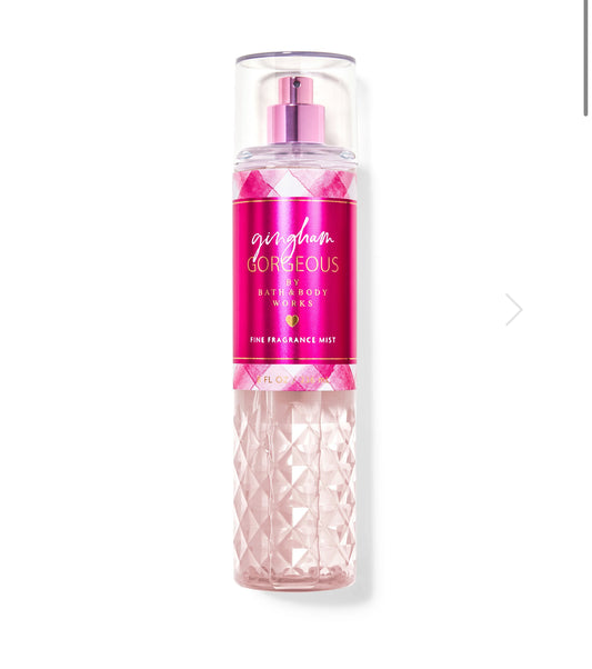 BATH AND BODY WIRKS ‘ GINGHAM GORGEOUS’ FRAGRANCE MIST