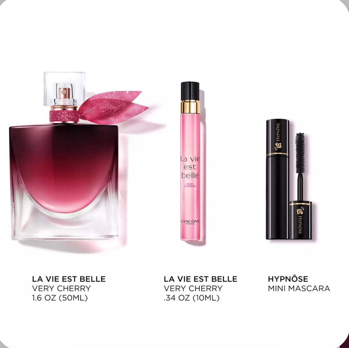 LANCÔME CHERRY HOLIDAY GIFT SET