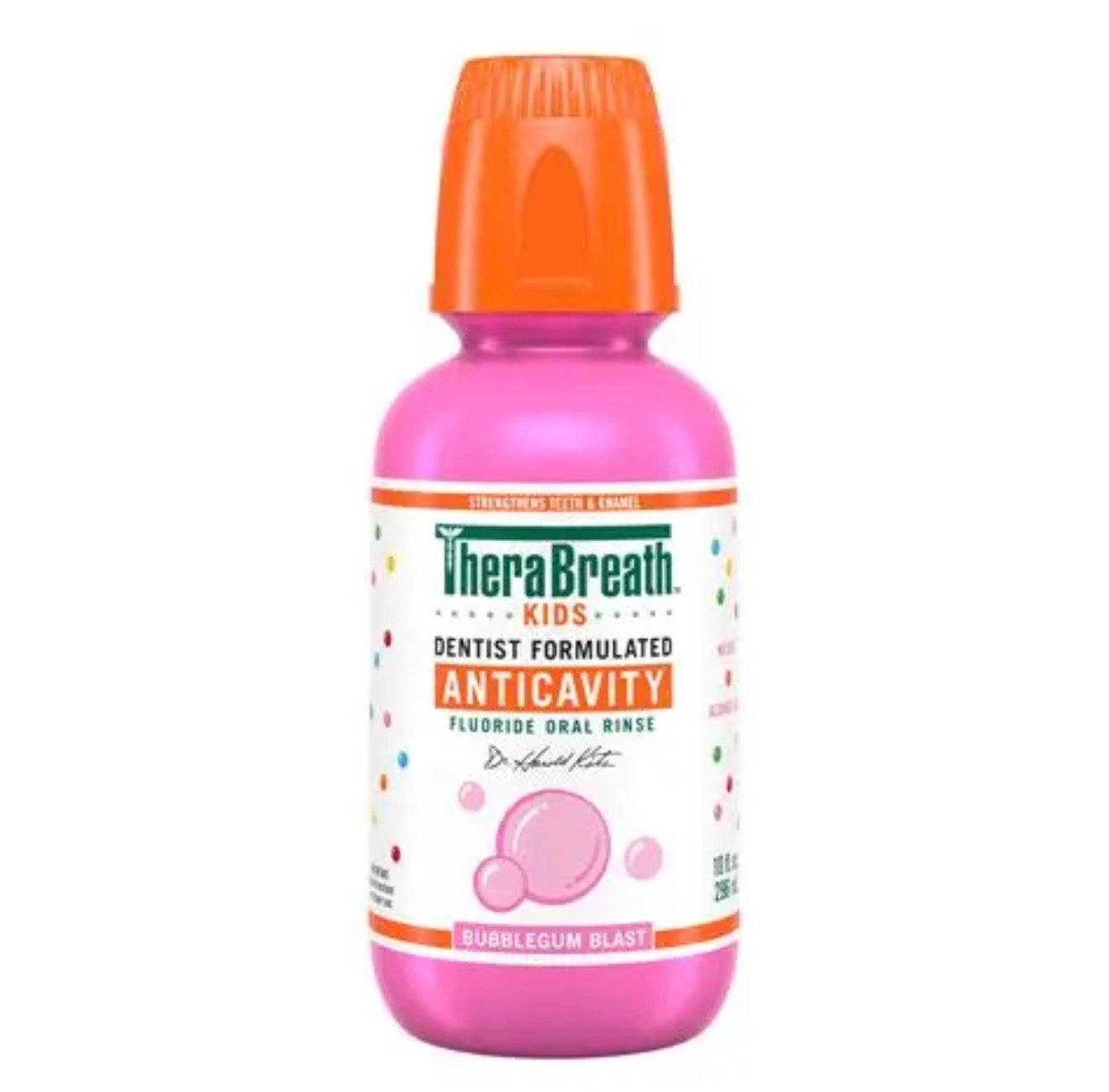 THeraBreath KIDS ANTICAVITY FLUORIDE MOUTH WASH - BUBBLEGUM BLAST