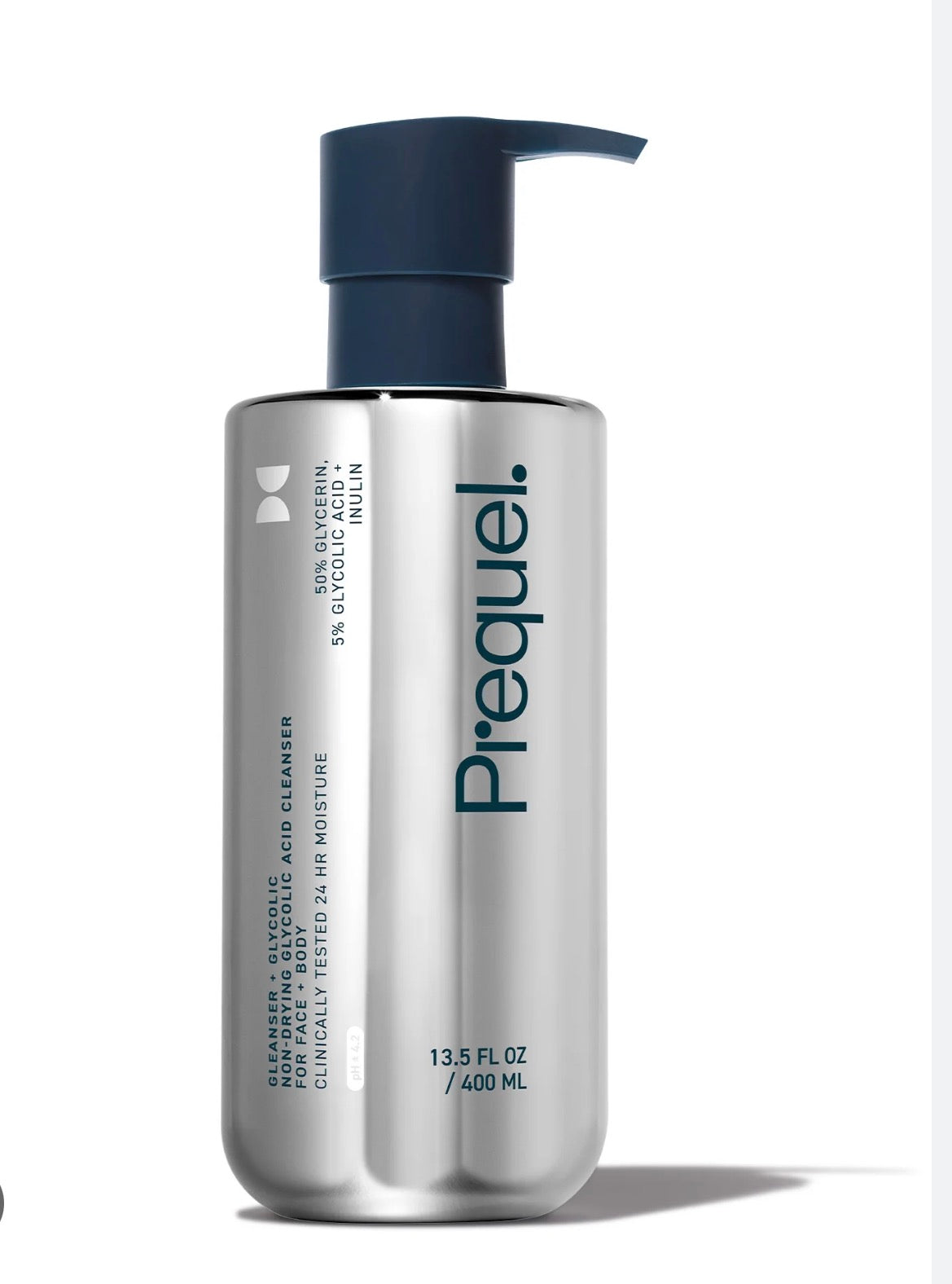 PREQUEL GLYCOLIC CLEANSER | 50% GLYCERIN FACE + BODY WASH