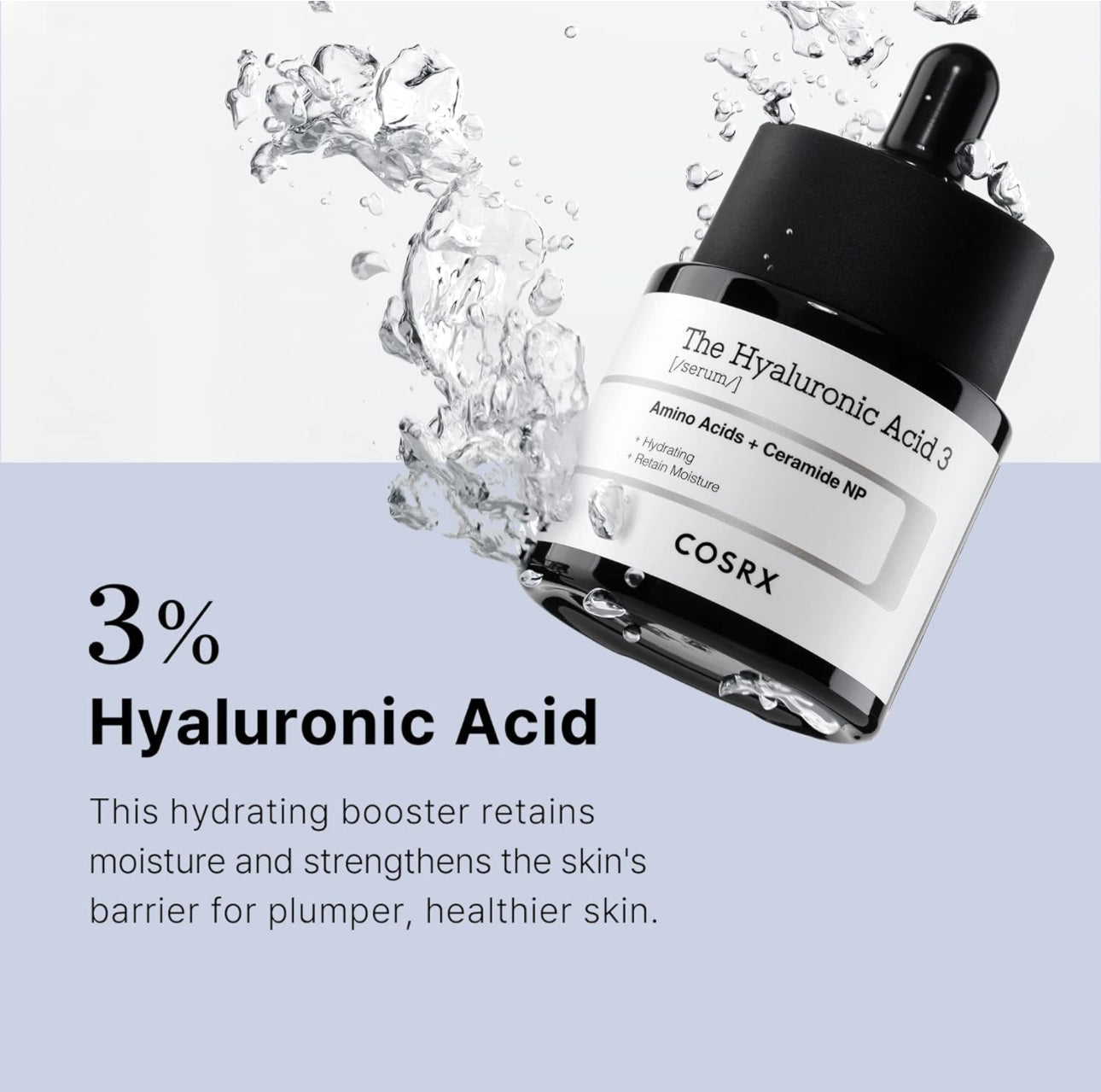 COSRX PURE SODIUM HYALURONIC ACID SERUM 3%