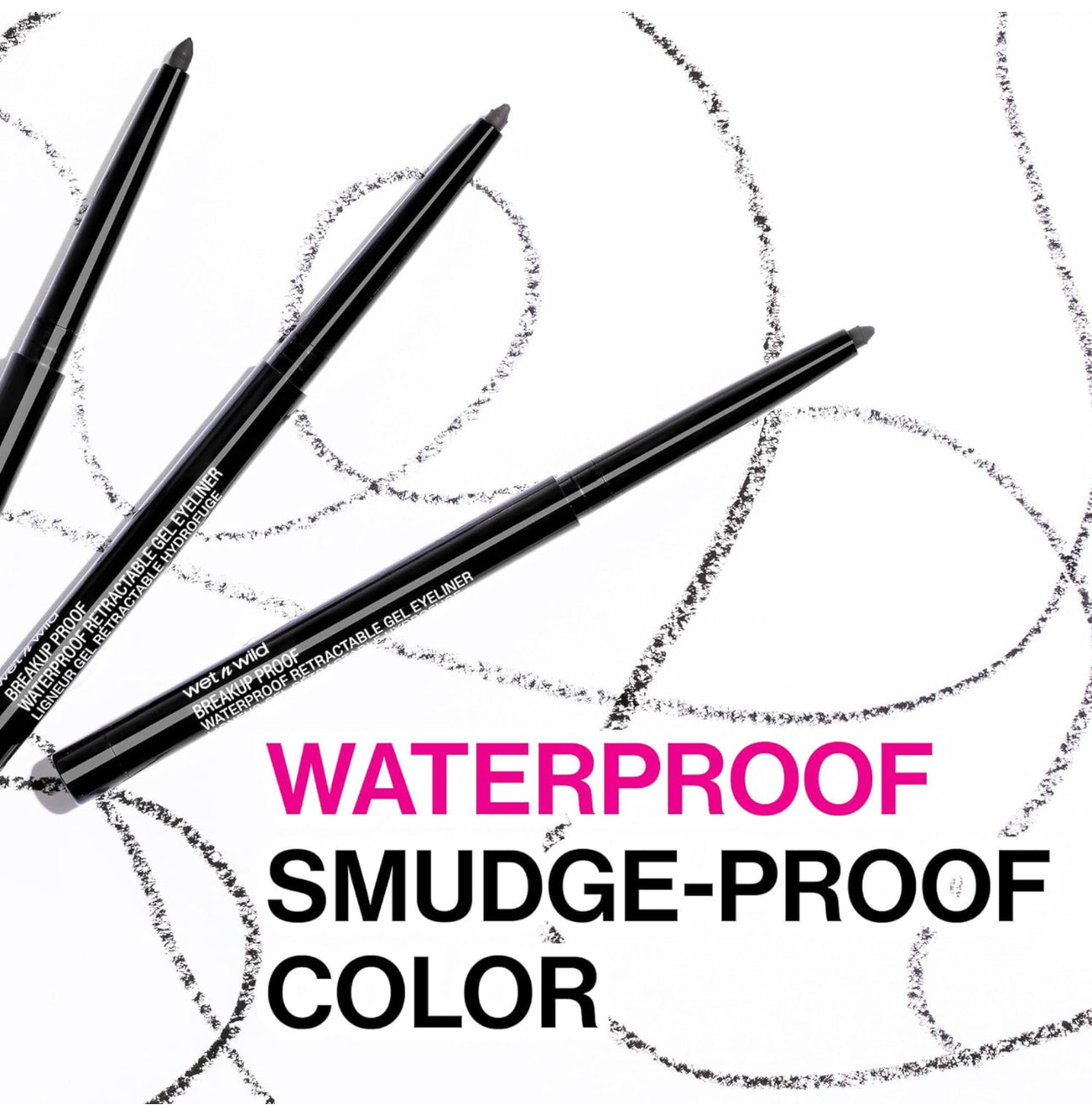 WET N WILD MEGA LAST BREAKUP PROOF, WATERPROOF EYELINER