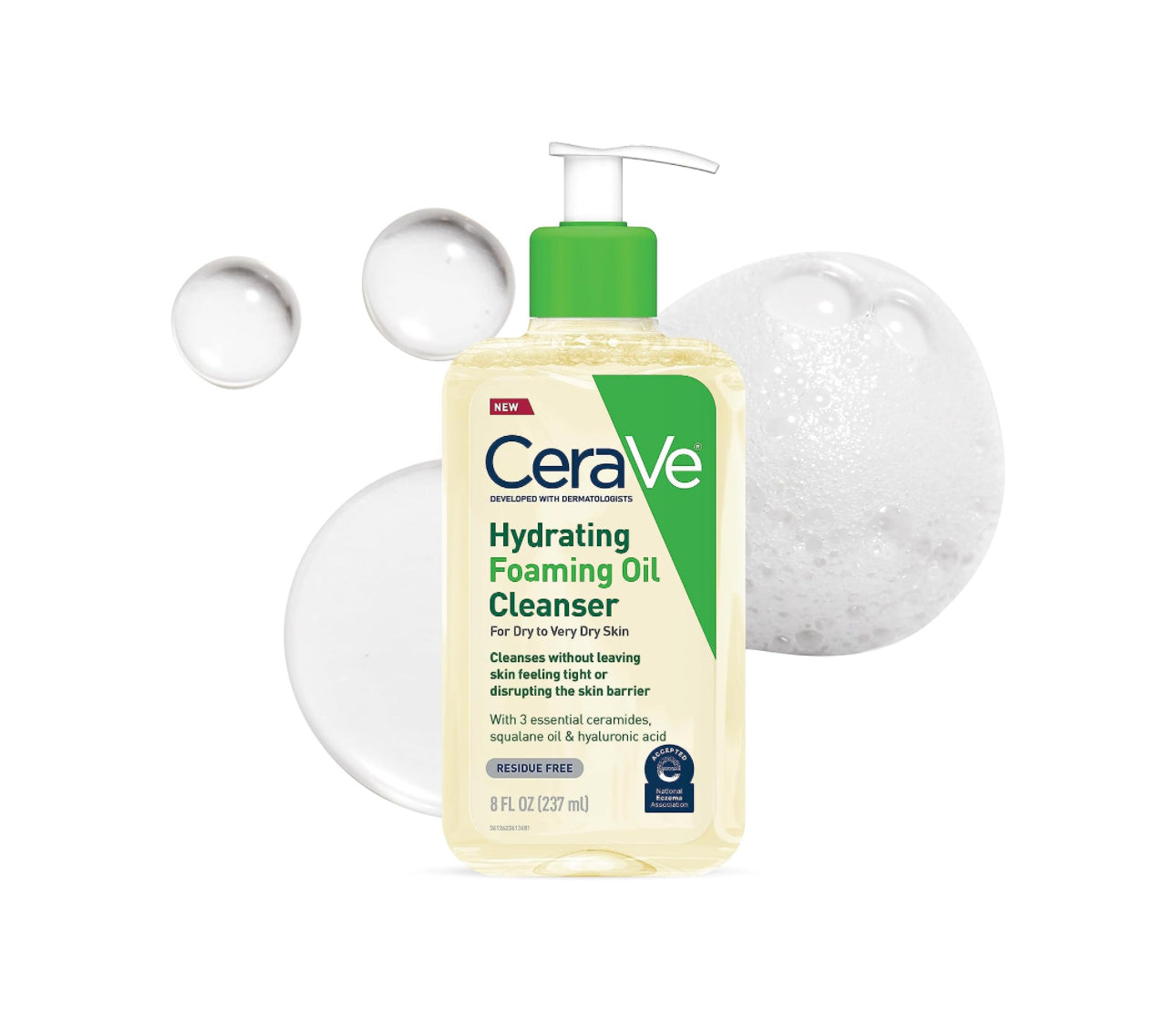 CERAVE HYDRATING FOAMING OIL CLEANSER