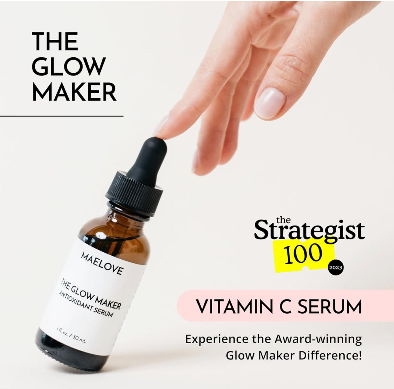 MAELOVE VITAMIN C SERUM, THE GLOW MAKER