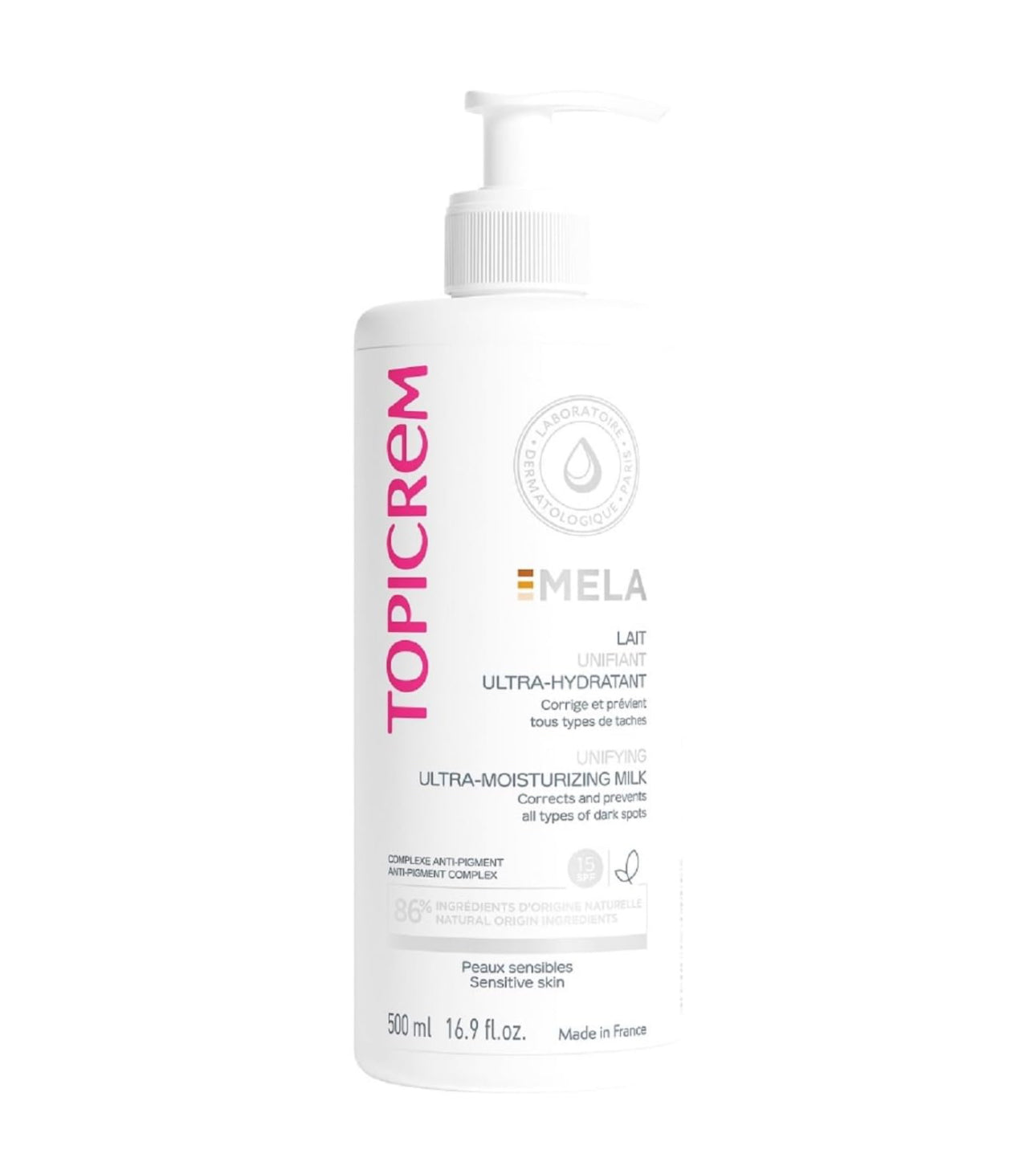 TOPICREM MELA - UNIFYING ULTRA-MOISTURIZING MILK