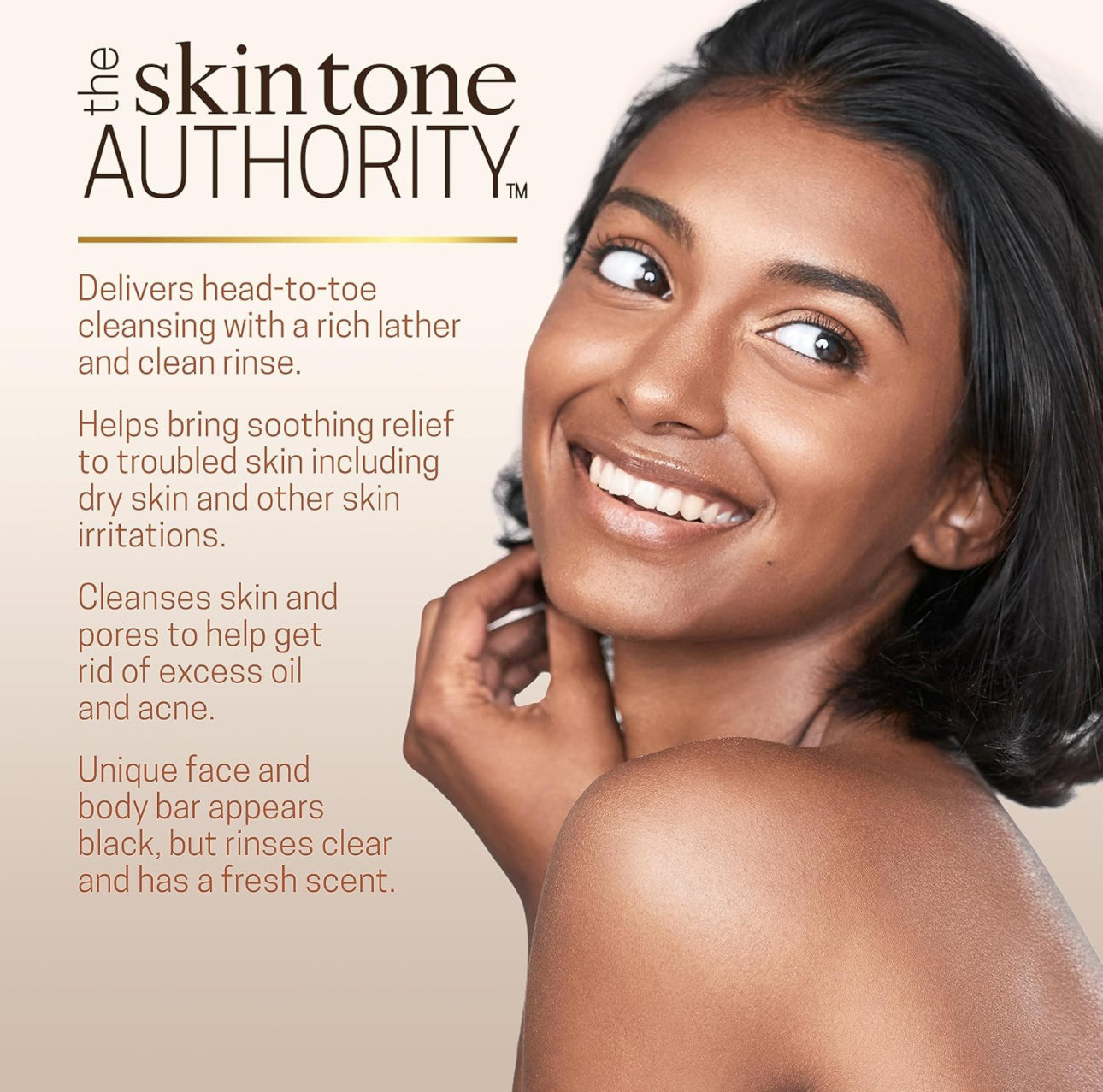 AMBI AFRICAN BLACK SOAP, FACE & BODY BAR