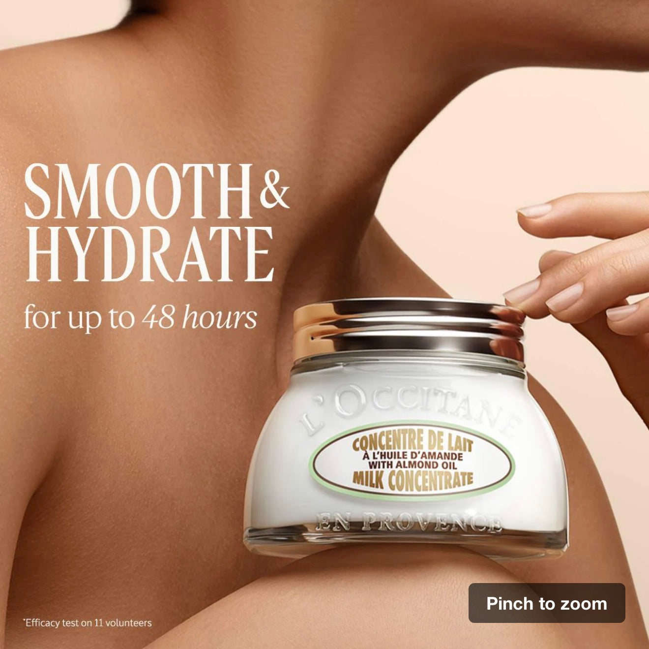 L’OCCITANE ALMOND MILK CONCENTRATE CREAM
