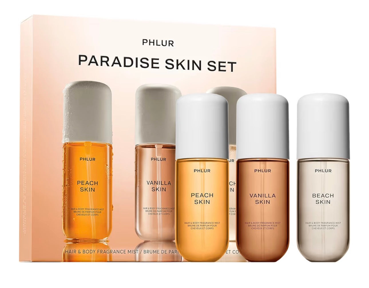 PHLUR PARADISE SKIN SET - BODY FRAGRANCE MIST TRIO
