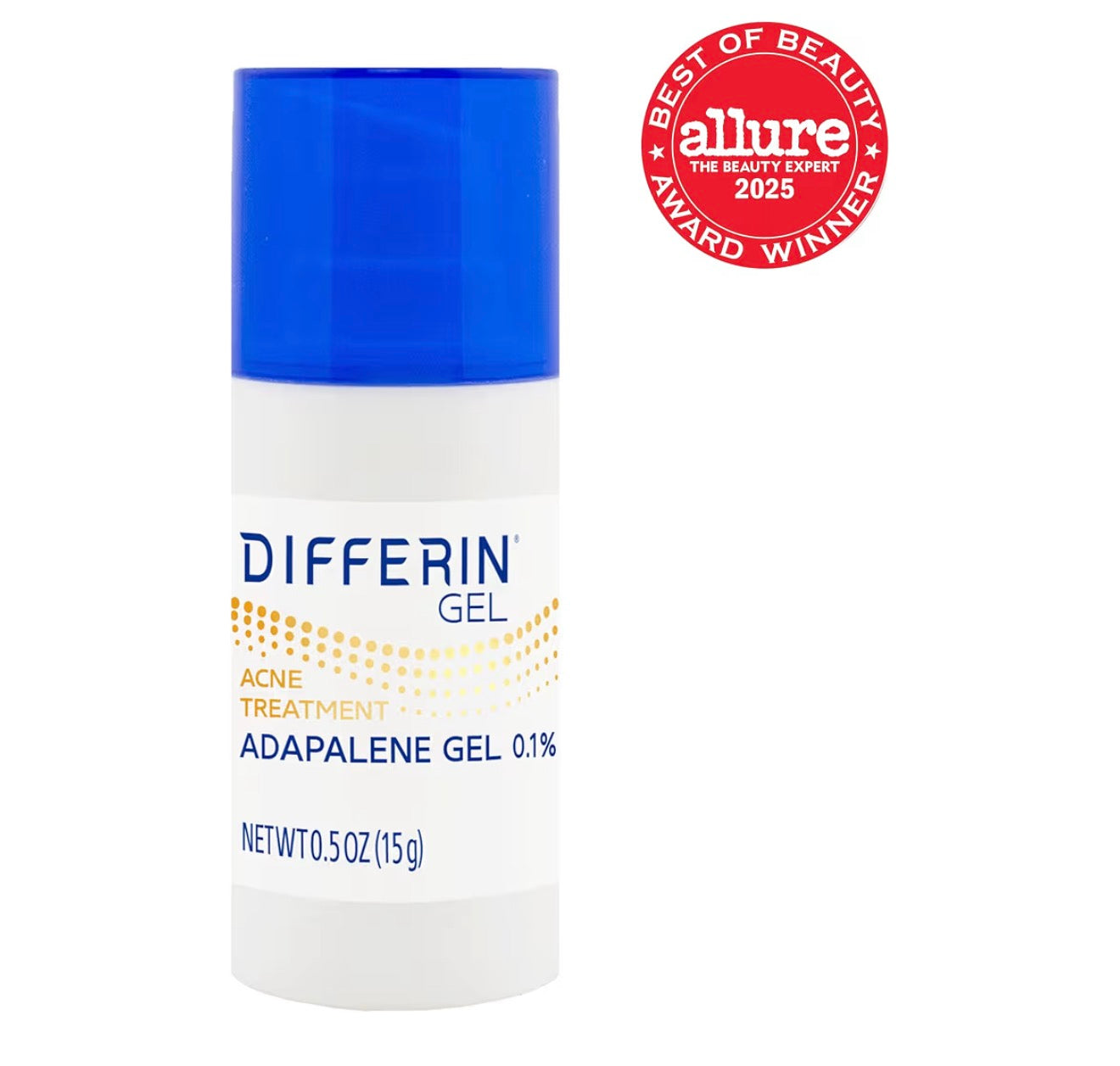 DIFFERIN ADAPALENE GEL 0.1% IN A PUMP