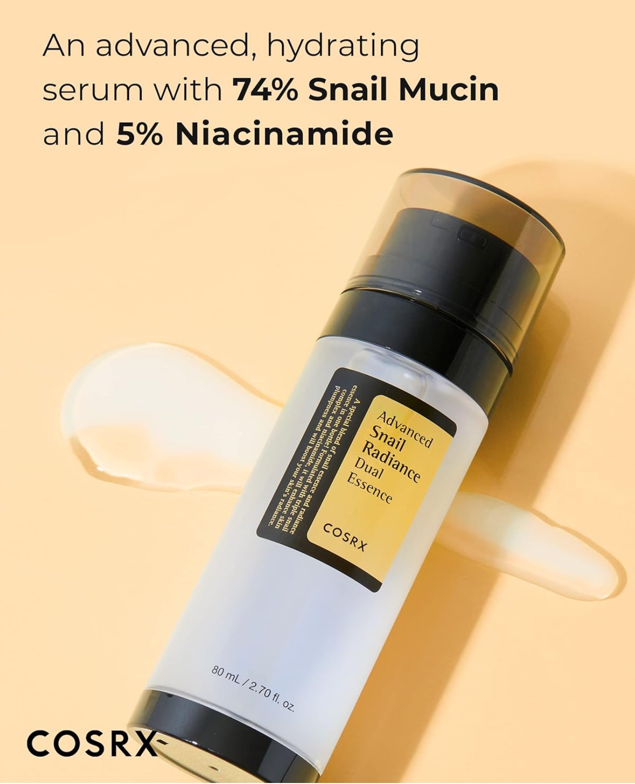 COSRX ADVANCED SNAIL RADIANCE DUAL ESSENCE