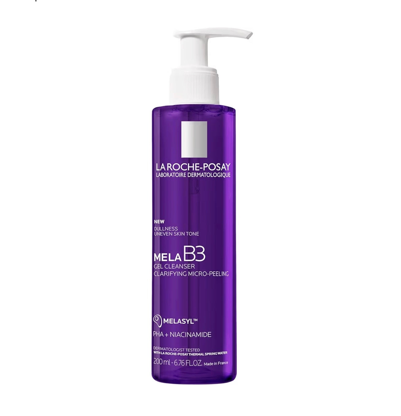 LA ROCHE POSAY MELA B3 GEL CLEANSER, WITH MELASYL + NIACINAMIDE + PHA