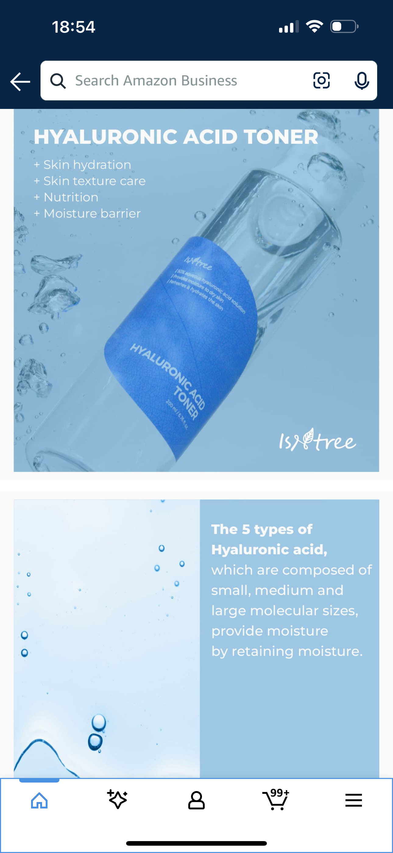 ISNTREE HYALURONIC ACID TONER