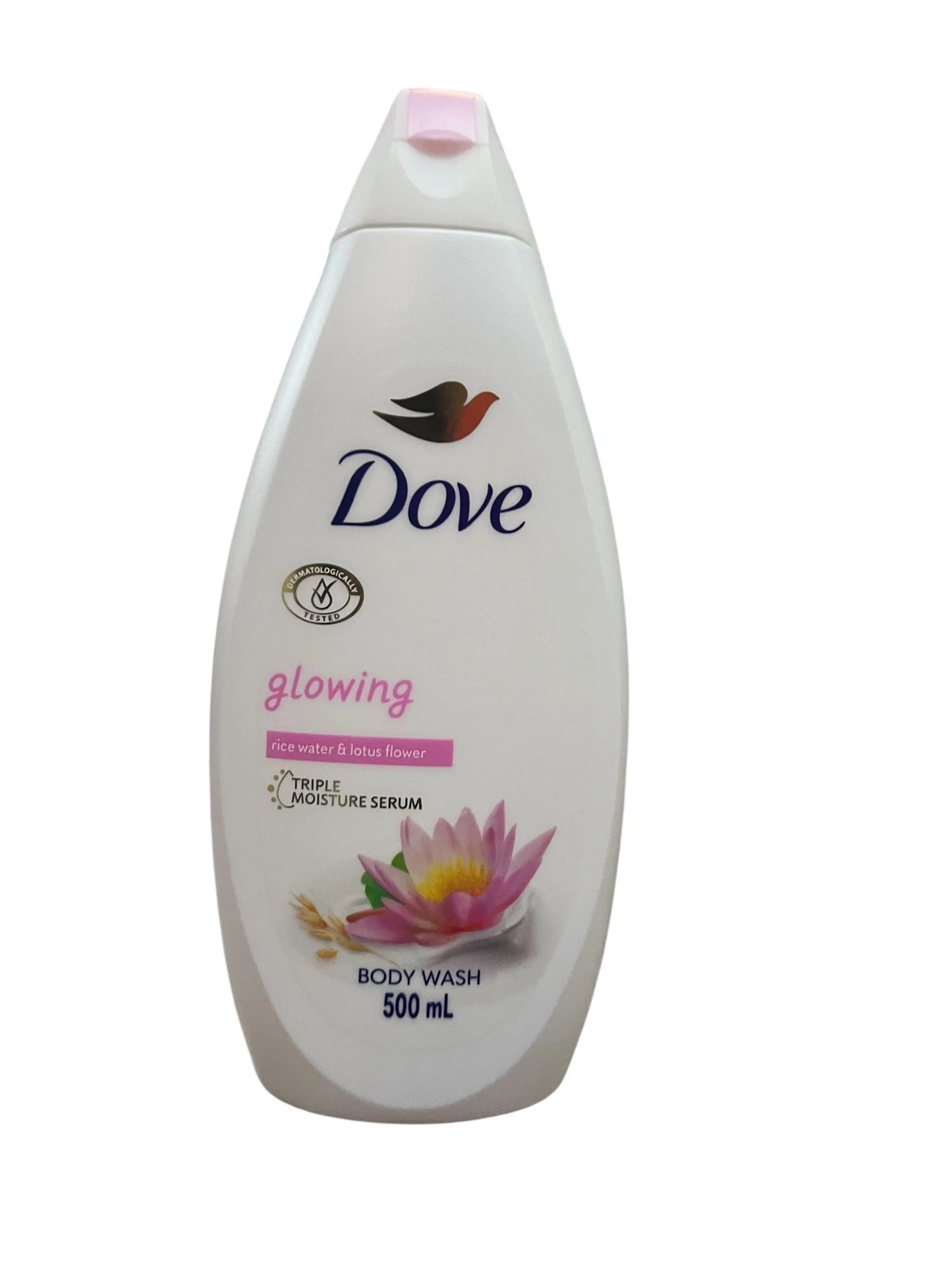 DOVE GLOWING RICE WATER AND LOTUS FLOWER BODY WASH