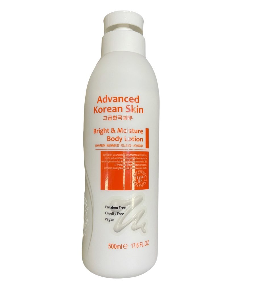 ADVANCED KOREAN SKIN - BRIGHT & MOISTURE BODY LOTION