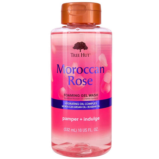 TREE HUT MORROCAN ROSE FOAMING GEL WASH