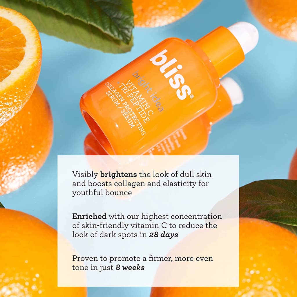 BLISS BRIGHT IDEA VITAMIN C + TRI-PEPTIDE BRIGHTENING SERUM