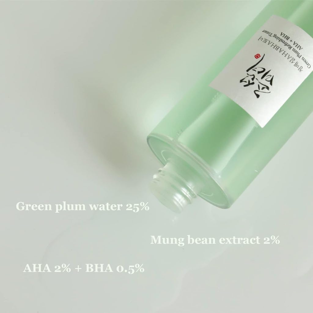 BEAUTY OF JOSEON GREEN PLUM REFRESHING TONER- AHA + BHA
