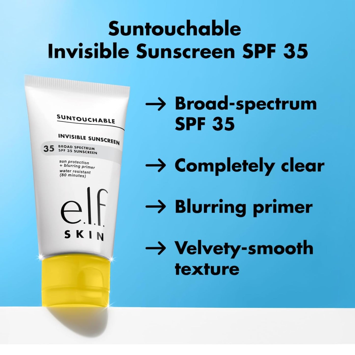 ELF SUNTOUCHABLE INVISIBLE SUNSCREEN SPF35