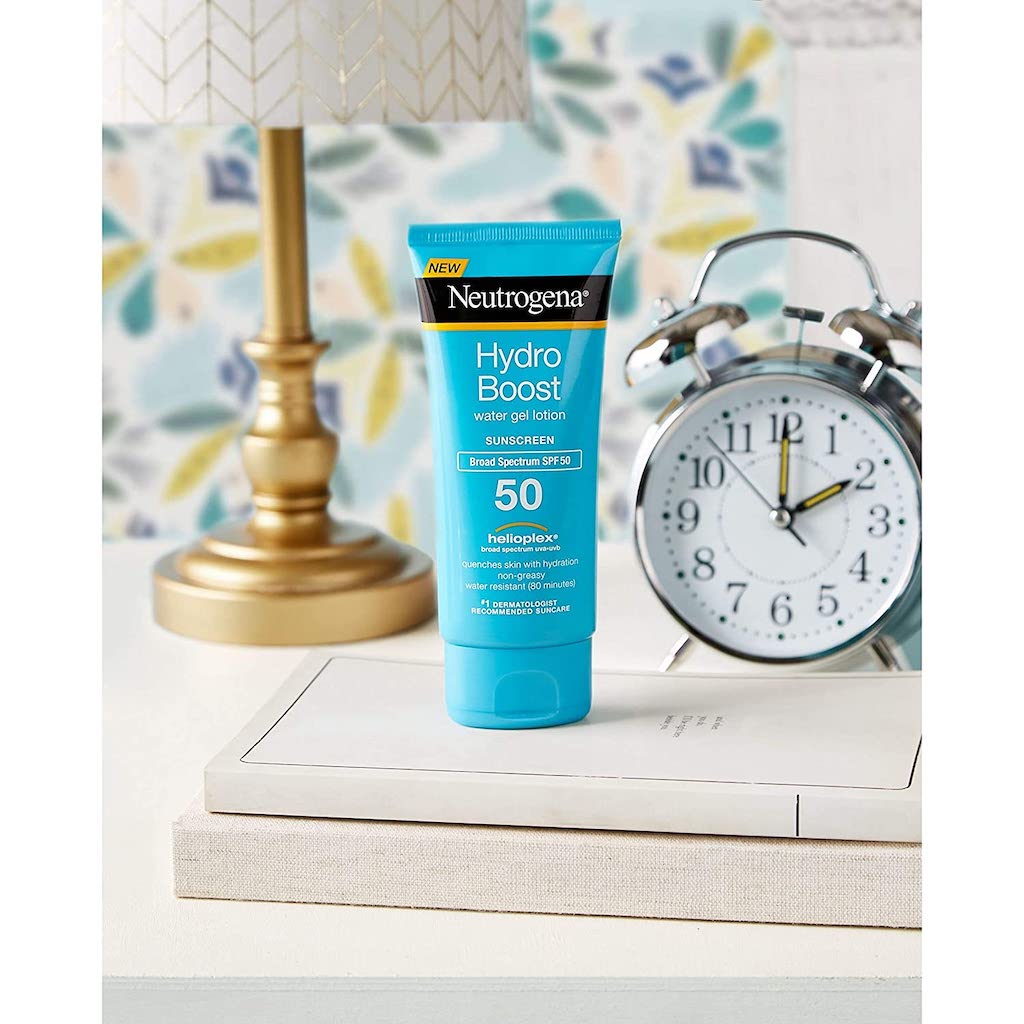 NEUTROGENA HYDRO BOOST WATER GEL SUNSCREEN LOTION SPF50