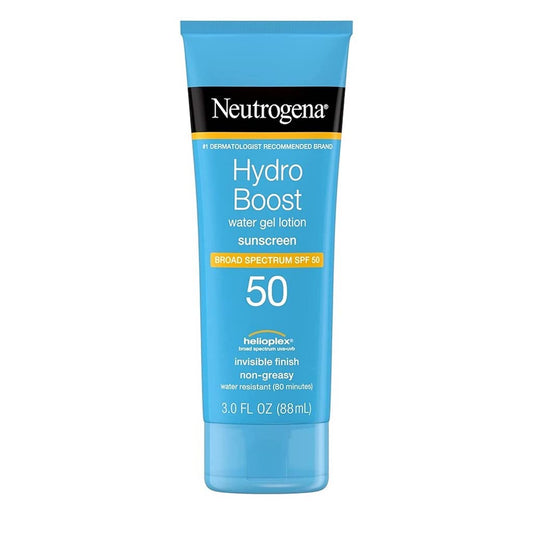 NEUTROGENA HYDRO BOOST WATER GEL SUNSCREEN LOTION SPF50