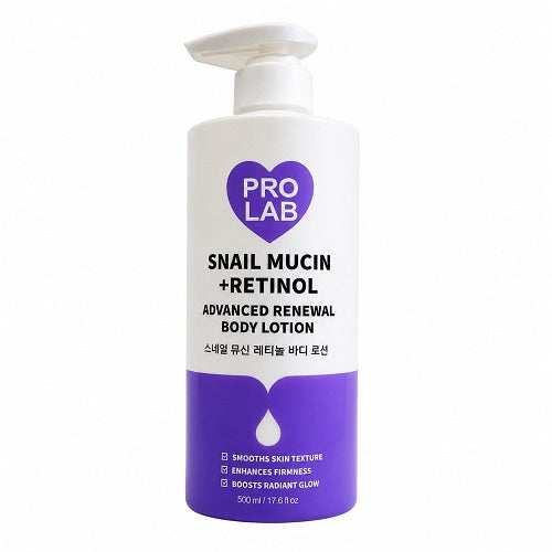 PRO LAB SNAIL MUCIN + RETINOL BODY LOTION
