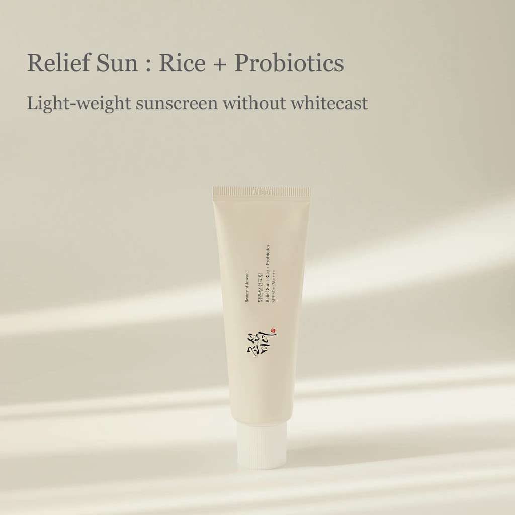 BEAUTY OF JOSEON RELIEF SUN : RICE + PROBIOTICS SPF 50+ PA++++
