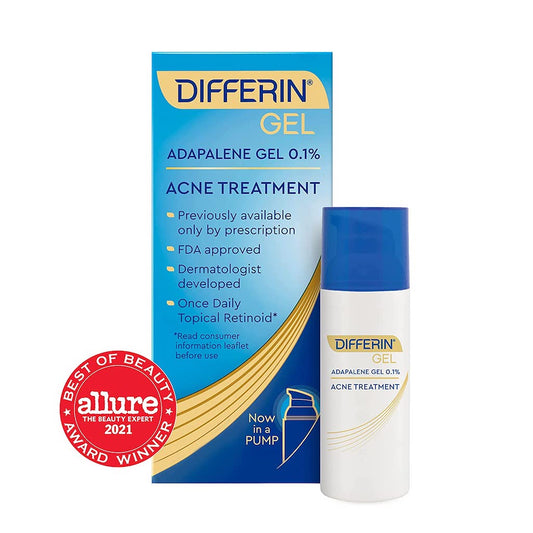 DIFFERIN ADAPALENE GEL 0.1% IN A PUMP