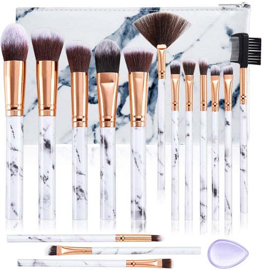 DUAIU 15 PROFESSIONAL MAKEUP BRUSHES SET PREMIUM
