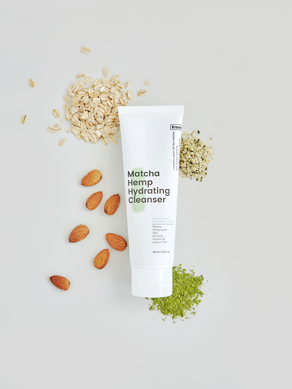 KRAVE BEAUTY MATCHA - HEMP HYDRATING CLEANSER