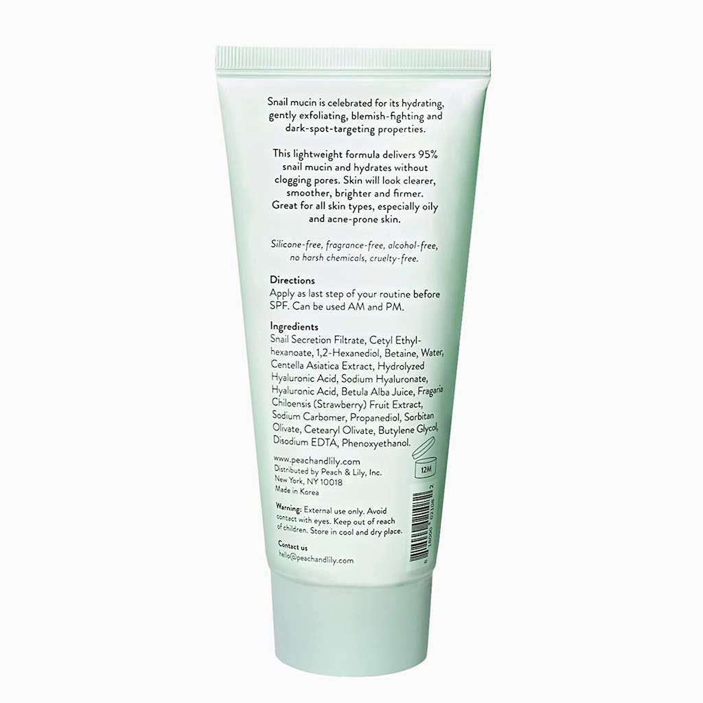 PEACH SLICES SNAIL RESCUE ALL-IN-ONE OIL FREE MOISTURISER WITH 95% SNAIL MUCIN