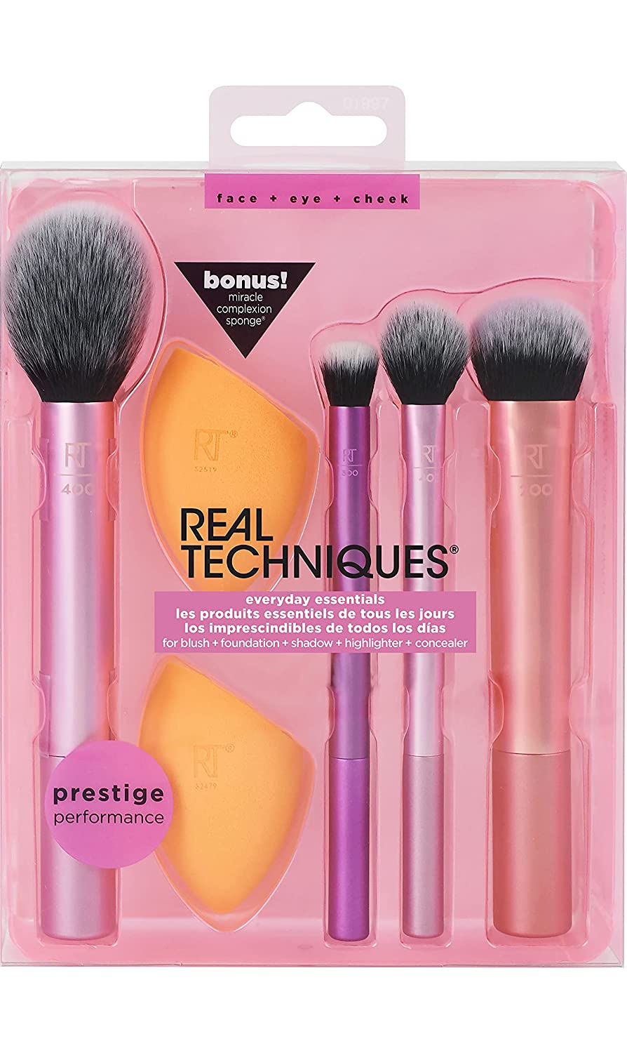 REAL TECHNIQUES MIRACLE COMPLEXION WITH 2 SPONGES