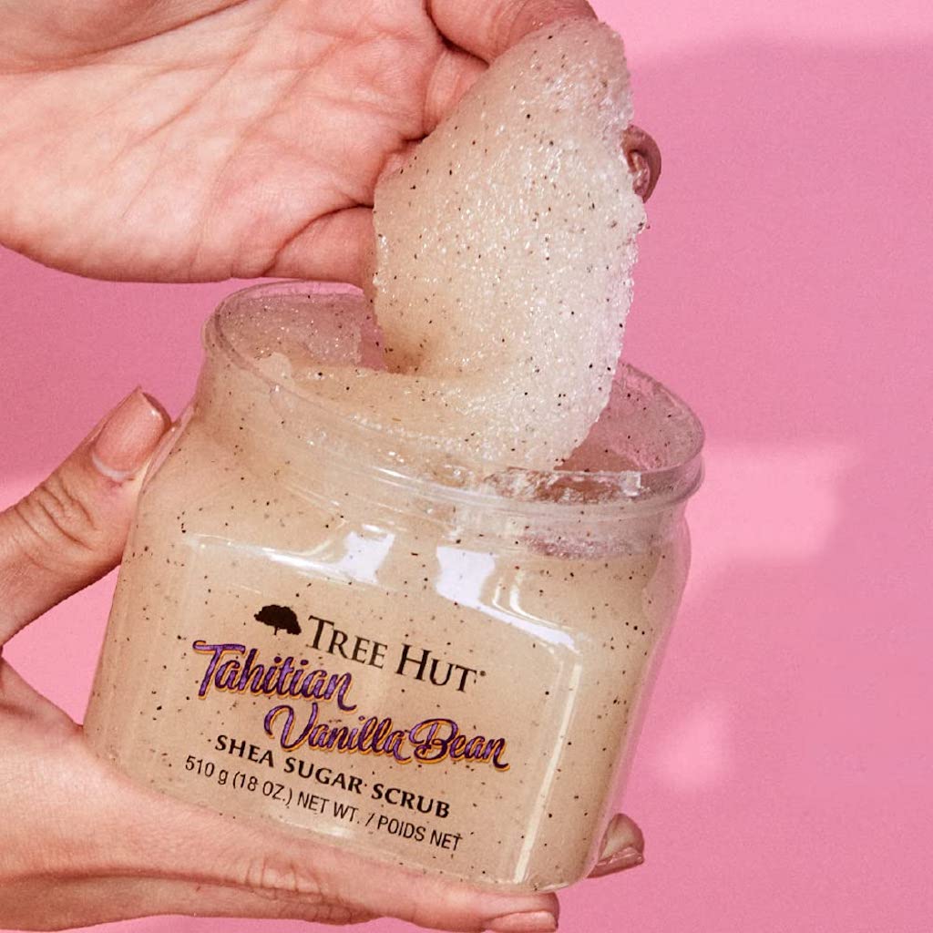 TREE HUT SHEA SUGAR SCRUB 'TAHITIAN VANILLA BEAN'