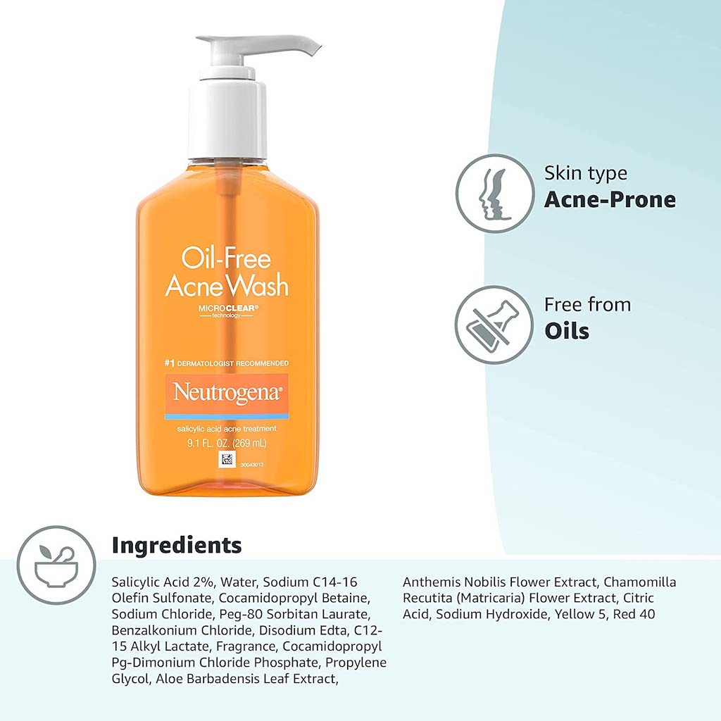 NEUTROGENA OIL FREE ACNE WASH