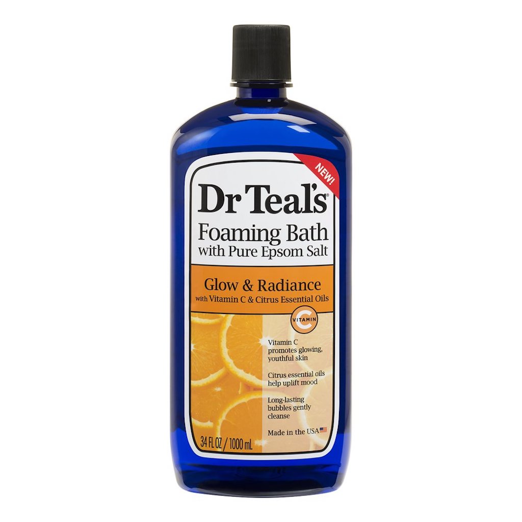 DR TEALS FOAMING BATH WITH EPSOM SALT & VITAMIN C