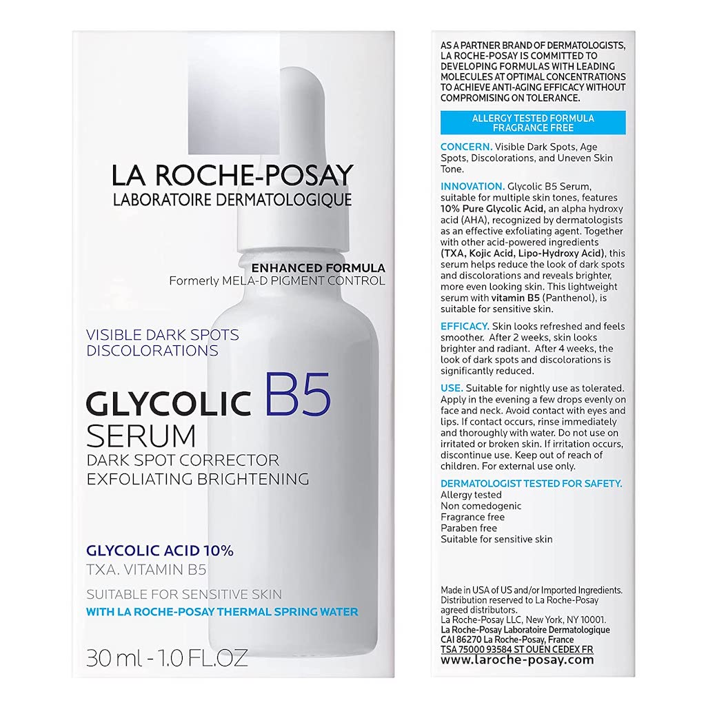 LA ROCHE POSAY GLYCOLIC ACID SERUM WITH KOJIC ACID & VITAMIN B5